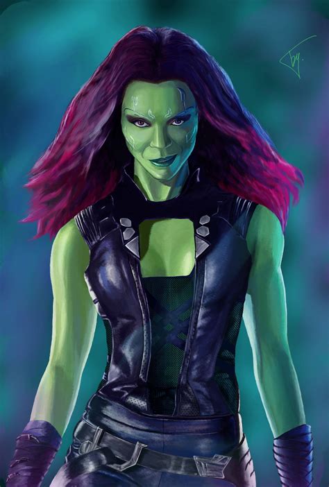 gamora nudes|Guardians Of The Galaxy Gamora Porn Videos 